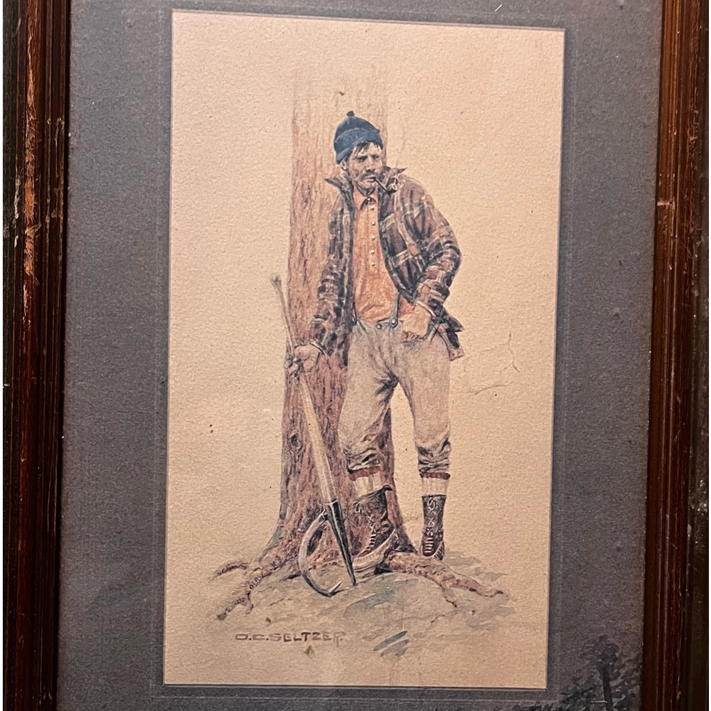 OC Seltzer Rare Painting